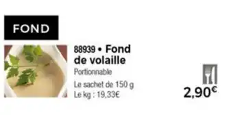 Thiriet Fond De Volaille offre