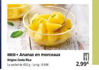 Thiriet Ananas En Morceaux offre