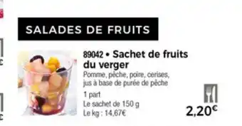 Thiriet Sachet De Fruits Du Verger offre