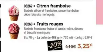 Thiriet Citron Framboise offre