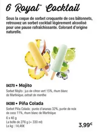 Thiriet 6 Royak Cocktail offre
