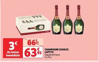Auchan CHAMPAGNE CHARLES LAFITTE offre
