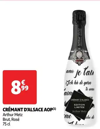 Auchan CRÉMANT D'ALSACE AOP (¹) offre