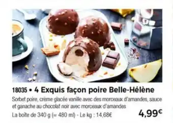 Thiriet 4 Exquis Facon Poire Bell-Hèlène offre