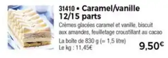 Thiriet Caramel/Vanille 12/15 Parts offre