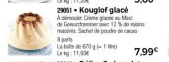 Kouglof Glacè