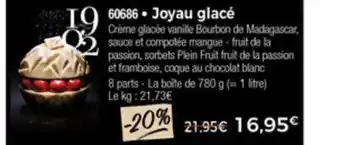 Thiriet Joyau Glacè offre