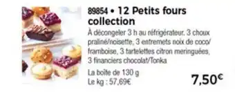 12 Petits Fours Collection