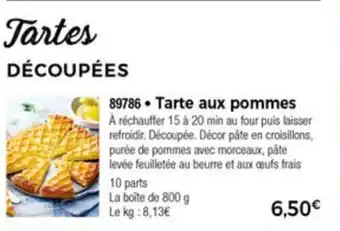 Thiriet Tarte Aux Pommes offre
