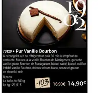 Thiriet Pur Vanille Bourbon offre