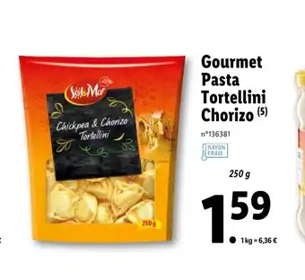 Lidl Gourmet Pasta Tortellini Chorizo offre