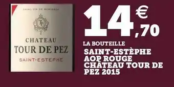 ChĂąteau tour de pez saint-estĂšphe aop rouge 2015