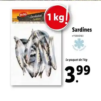 Lidl Sardines offre