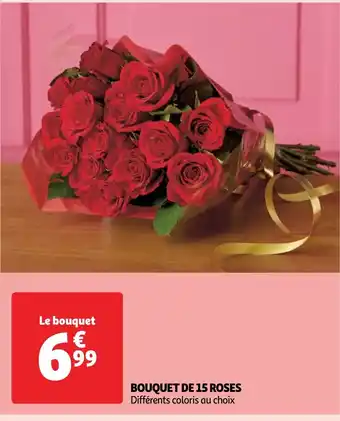 BOUQUET DE 15 ROSES
