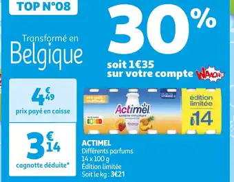 Auchan ACTIMEL offre