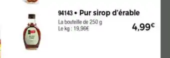 Pur Sirop D'èrable