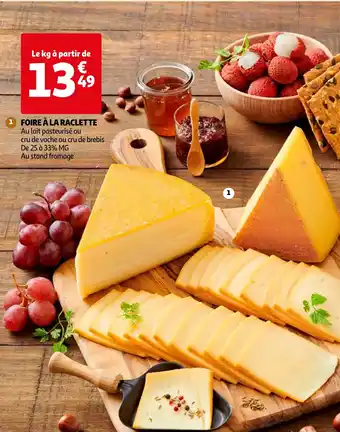 Auchan FOIRE À LA RACLETTE offre