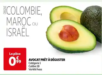 Auchan AVOCAT PRÊT À DÉGUSTER Catégorie 1 offre