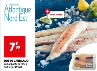 Auchan DOS DE CABILLAUD offre