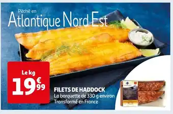 Auchan FILETS DE HADDOCK offre