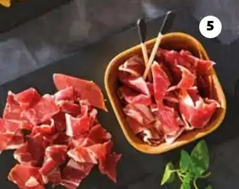 Auchan PÉTALES DE JAMBON CRU AUCHAN LE CHARCUTIER offre