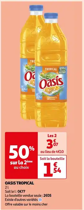 Auchan OASIS TROPICAL offre