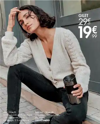 Gémo Gilet offre