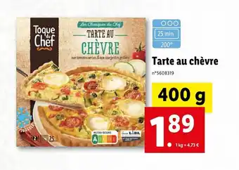 Lidl Tarte au Chèvre offre