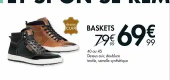 Gémo Baskets offre
