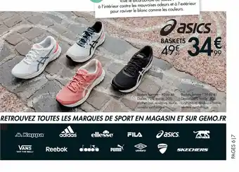 Gémo Baskets offre
