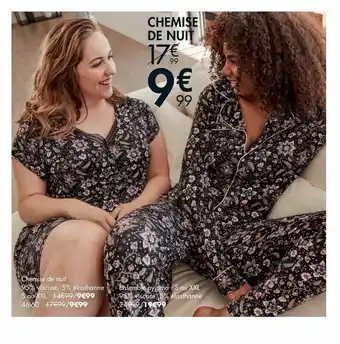 Gémo Chemise De Nuit offre