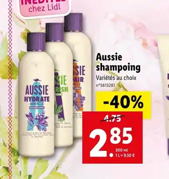 Lidl Aussie shampoing offre