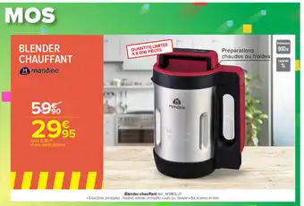 Carrefour Blender Chauffant offre