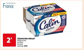 Auchan CÂLIN EXTRA YOPLAIT offre