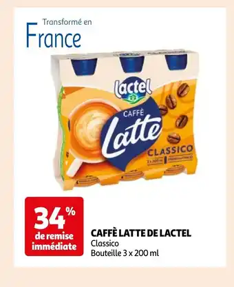 Auchan CAFFÈ LATTE DE LACTEL offre