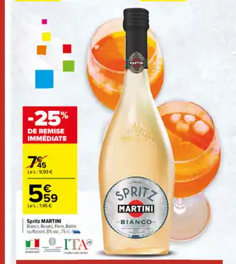 Carrefour Spritz Martini offre