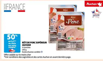 RÔTI DE PORC SUPÉRIEUR AUCHAN