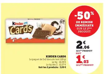 U Express Kinder Cards offre