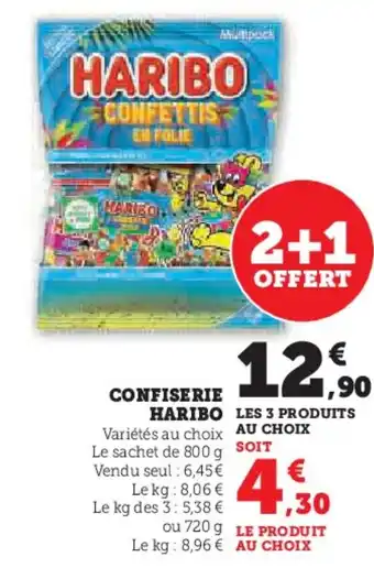 U Express CONFISERIE HARIBO offre