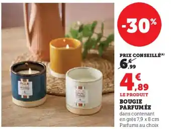 Hyper U BOUGIE PARFUMÉE offre