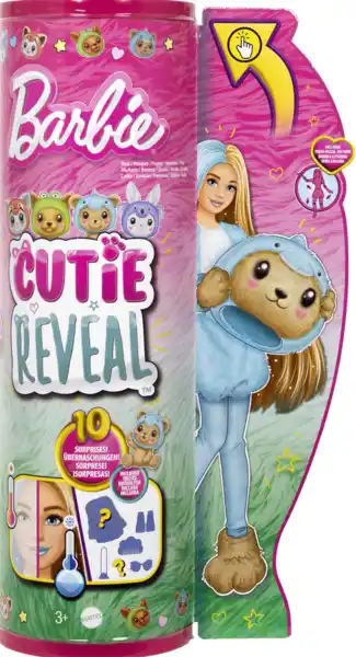 Carrefour BARBIE SUR TOUTES LES BARBIES CUTIE REVEAL offre