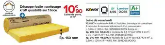 Laine De Verre Kraft Isover