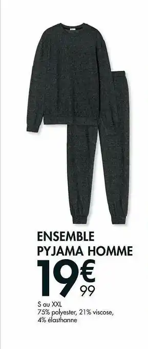 Gémo Ensemble Pyjama Homme offre
