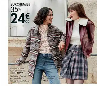 Surchemise, Blouson, Jupe
