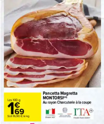 Pancetta magretta MONTORSI