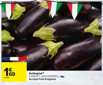 Carrefour Aubergine offre