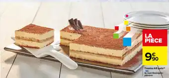 Tiramisu 6/8 parts