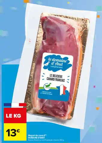 Carrefour Magret de canard offre