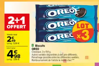 Carrefour Biscuits OREO offre
