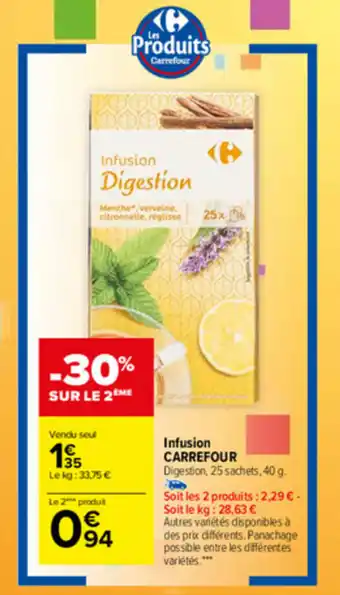Carrefour Infusion CARREFOUR offre
